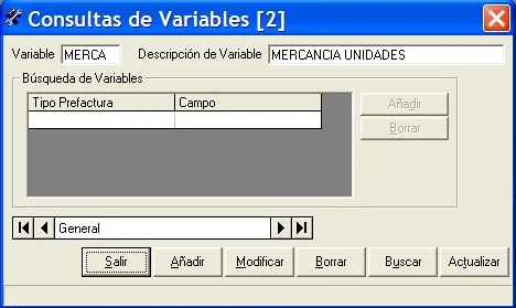 Captura de pantalla 2 — Ayuda WINTRANS: Variables